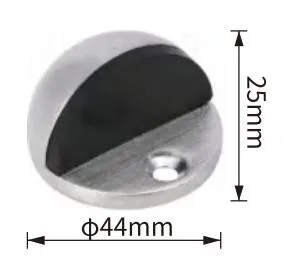 Fermaporta di precisione in alluminio/acciaio inossidabile